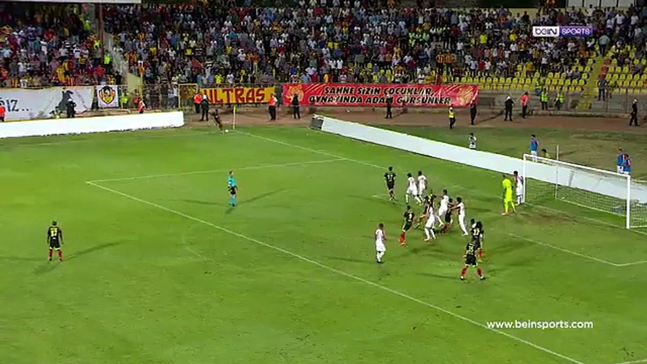 Evkur Yeni Malatyaspor 1-1 Antalyaspor dakika 87 golll Khalid Boutaib