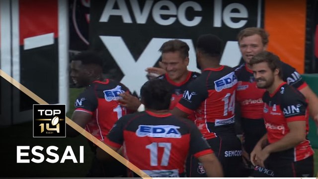TOP 14 - Essai Benjamin BOTICA (USO) - Oyonnax - Toulouse - J1 - Saison 2017/2018