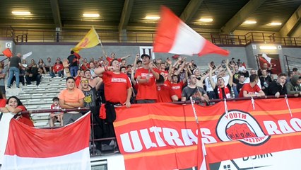 Ambiance au derby RAQM-RFB (3/6). Vidéo Eric Ghislain