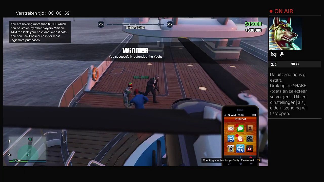 Live PS4-uitzending van just-roll-it