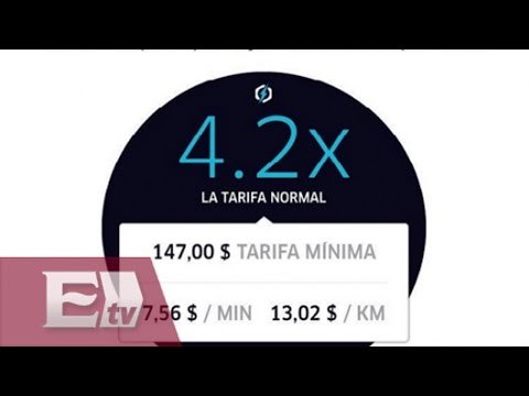 Uber y sus altas tarifas tras contingencia ambiental en la CDMX / Yuriria Sierra
