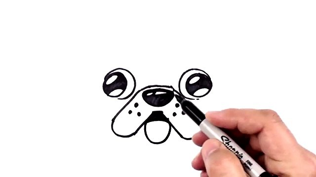 Un et un à un un à et par par mignonne chien dessiner facile Comment carlin rapide étape à Il emoji