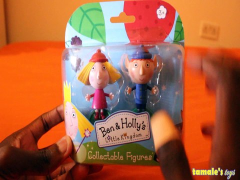 BEN & HOLLY'S LITTLE KINGDON COLLECTABLE FIGURES REVIEW NICKELODEON Toys BABY Videos