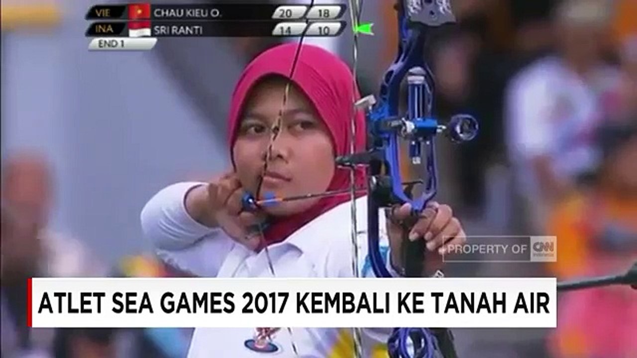 Atlet Sea Games 2017 Kembali ke Tanah Air, Panahan, Wushu & Atletik - YouTube
