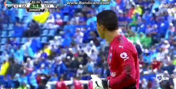 Aviles Hurtado Goal ~ Cruz Azul vs Monterrey 1-1