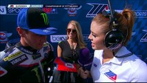 Cameron Beaubier Interview Superbike Race 1 Pittsburgh International Race Complex