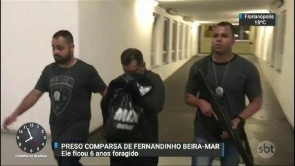 Traficante preso em SP é transferido para o Rio de Janeiro