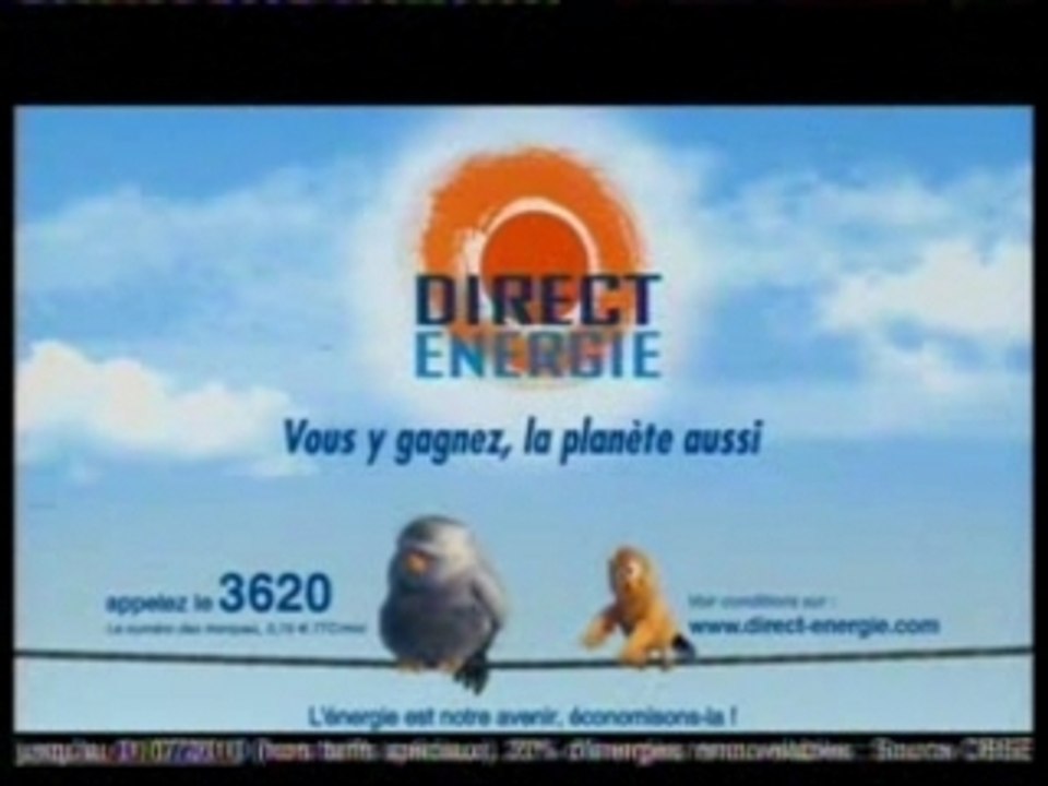 Pub 2007 - Direct Energie