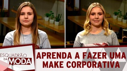 APRENDA A FAZER UMA MAKE CORPORATIVA - 26.08.17