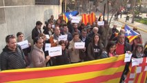 Miembros de la Comunidad catalana en Chile se manifiestan contra el terrorismo