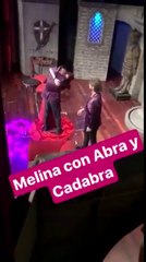 Melina con Abra y Cadabra - 25 de Agosto