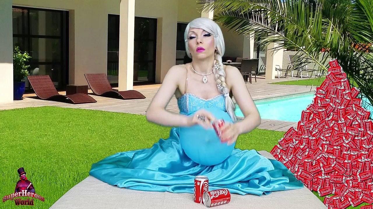 Pregnant Frozen Elsa Prank vs Joker! Spiderman vs Red Queen Bad Crying Baby SuperHero in R