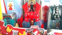 Playskool Heroes Iron Man Fuerte de Armaduras | Kidsplace Town