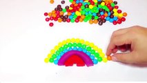 Bonbons enfants Chocolat les couleurs pour briller Apprendre apprentissage jouer arc en ciel Abc doh