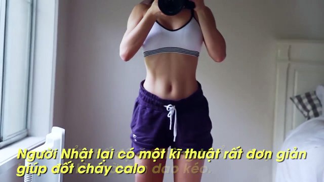 Cách loại bỏ mỡ bụng đơn giản mà hiệu quả đáng kinh ngạc của người Nhật