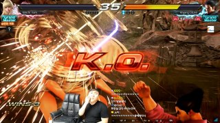 [철권7] 리리 섹시버전.남자들이란 다 똑같구먼! Lili Rank match