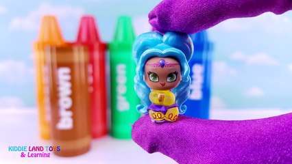 И Лучший Лучший цвета мелки Семья палец для Узнайте питомник рифма мерцать блеск детей младшего возраста видео