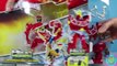 The BEST of Power Rangers! Mixx N Morph Dino Charge Red Ranger & T-Rex ZORD & Samurai Gold