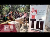INE conteja firmas de apoyo a candidatos independientes/ Yazmín Jalil