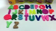 A B C alfabetos y Niños para Niños Aprender jugar Jugar-doh con Doh |