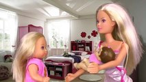 Video Niños para ❀ Barbie chicas de dibujos animados muñeca con muñecas Steffi cachorro juguetes Levi barbi