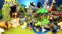 Safari Zoo Wild Animals Toys Schleich Toys Collection - Learn Animal Names For Kids