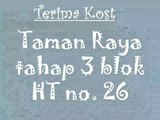 Cari Tempat Kost di Batam Taman Raya 3 HT 26