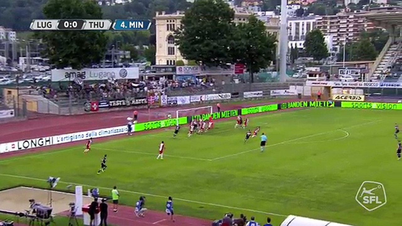 FC Lugano 4:1 FC Thun (Swiss Super League 26 August)