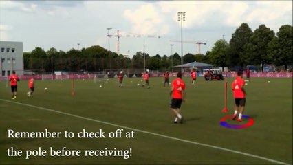 FC Bayern Munich Soccer DrillExercise - Passing TTT