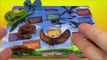 new DREAMWORKS DRAGONS SET OF 5 WENDYS KIDS MEAL TOYS VIDEO REVIEW