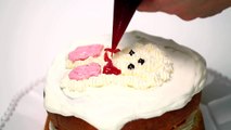 【アニマルスイーツレシピ】 うさぎショートケーキの作り方ムービー