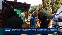 i24NEWS DESK | Disarmed, Colombia's farc seek political rebirth | Sunday, August 27th 2017