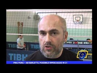 Ping Pong | ASI Barletta, possibile ripescaggio in C1