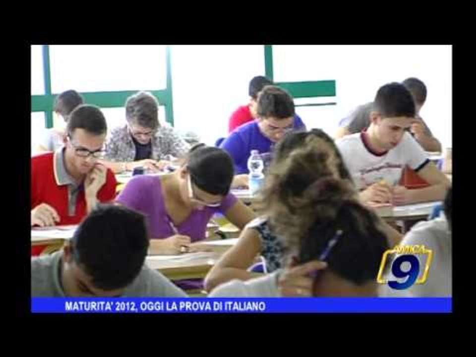 Maturità 2012, oggi la prova di italiano