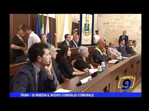 Trani | Si insedia il nuovo Consiglio Comunale
