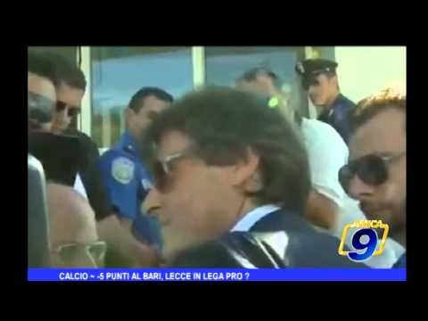 Calcio | -5 punti al Bari, Lecce in lega pro?