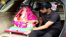 SALMAN KHAN SISTER ARPITA WELCOME OF BAPPA ON THE OCCASION OF GANESH CHATURTHI