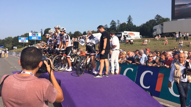 Le départ de la Bretagne Classic Ouest-France