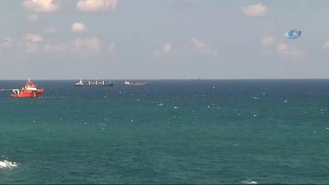 Sarıyer Kilyos Açıklarında Yük Gemisi Ortadan İkiye Ayrıldı