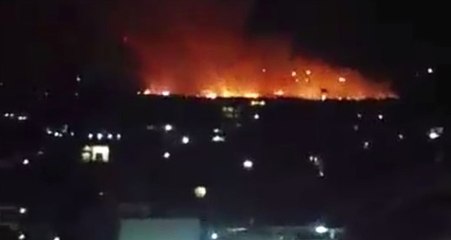 Erbil'de Özel Kuvvetler'in Mühimmat Deposunda Patlama