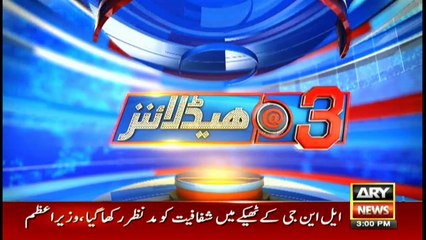 Headlines 1500 27th August 2017