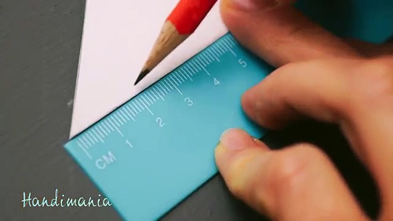 Facile papier flocon de neige tutoriel 3d origami