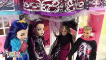 Manoir pour barbie décoré hantées poupées de fête de costume dHalloween