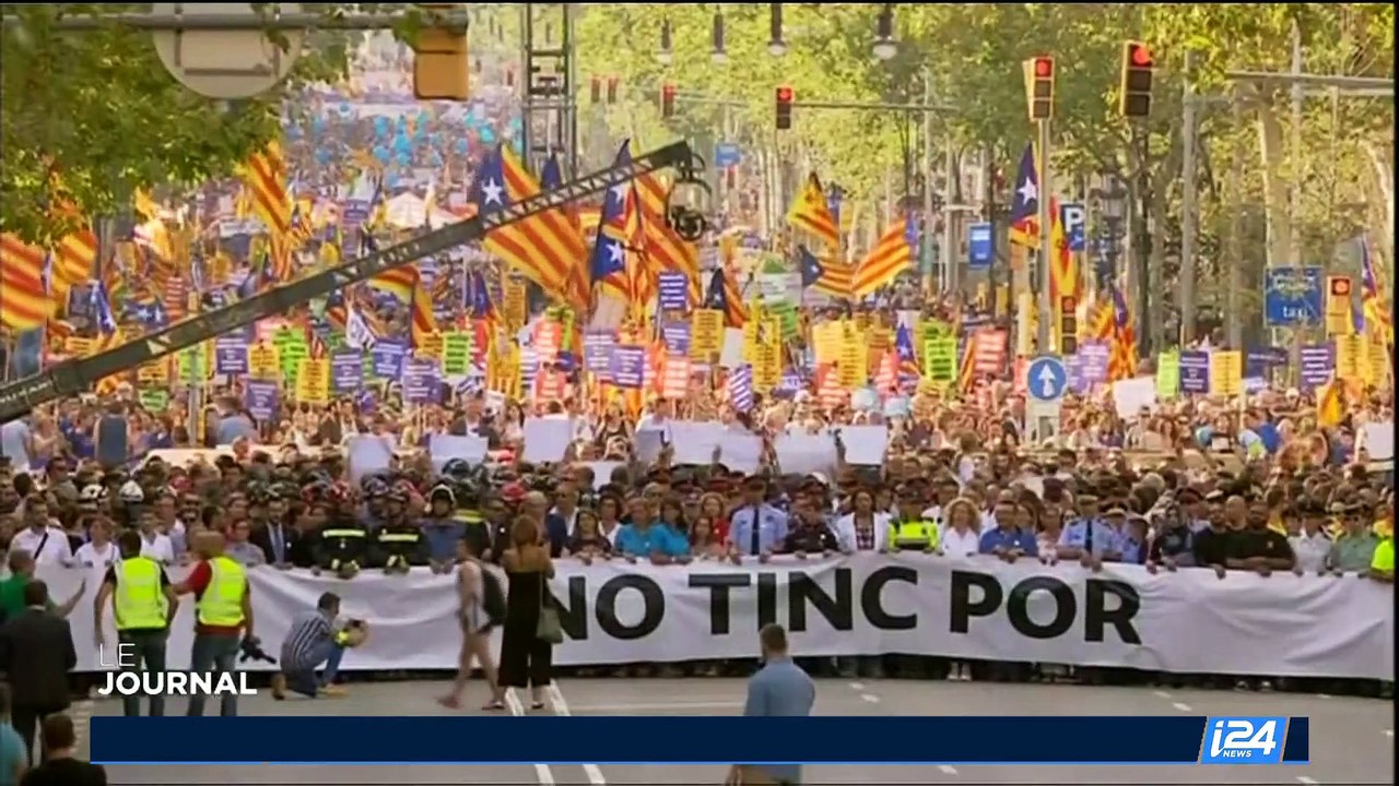 Barcelone marche contre la terreur islamiste
