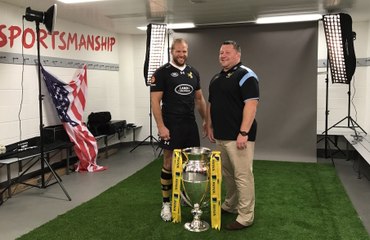 Télécharger la video: James Haskell takes Wasps behind the scenes at the Aviva Premiership Launch