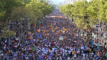 Hundreds of thousands march in Barcelona to show unity