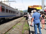 Aix-Les-Bains : la locomotive à vapeur 241 P 17 est arrivée en gare