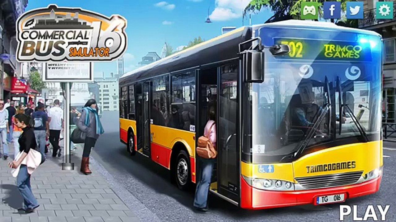 Dieciséis Androide autobuses comercial jugabilidad simulador hd