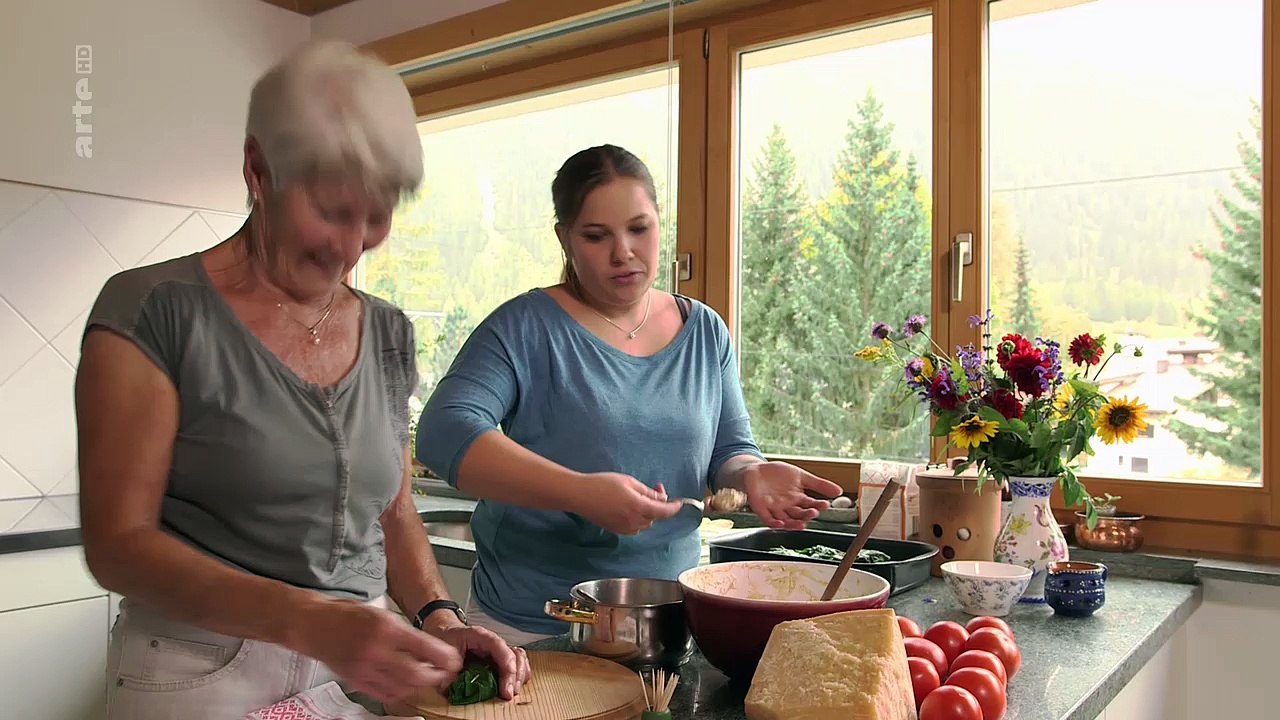Zu Tisch in Kanton Graubünden (Schweiz) - Traditionelle Gerichte
