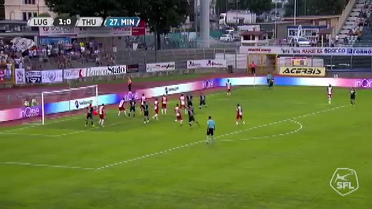 FC Lugano 2:0 FC Thun (Swiss Super League 26 August)